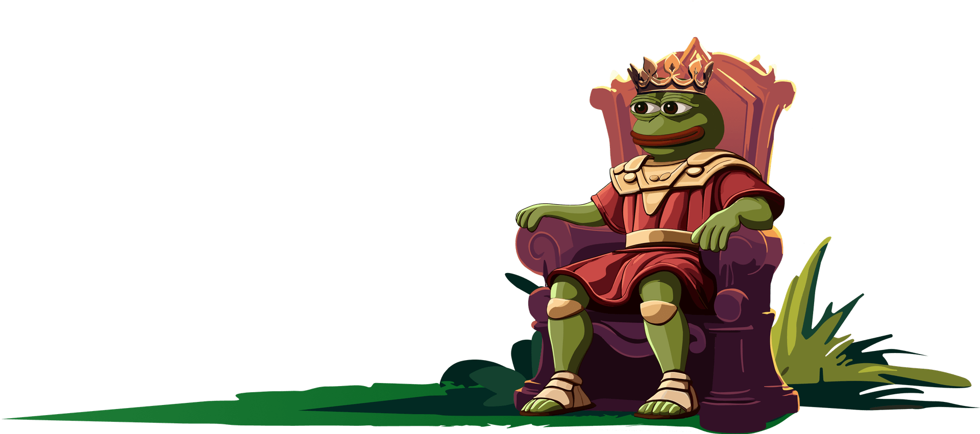 Kekius Maximus on Throne